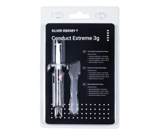 Pasta termoprzewodząca SILVER MONKEY Conduct Extreme 3g - 1162818 - zdjęcie 4